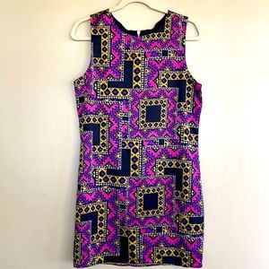 Naven Tribal Print Sleeveless Dress, Size 10